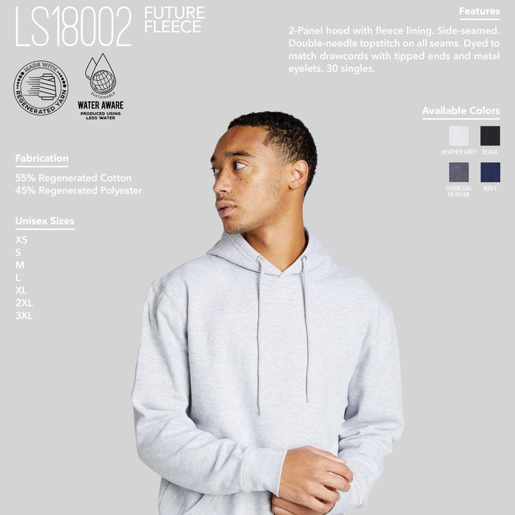 Choose Sustainable Style: Introducing the Future Fleece Hoodie - Made from Regenerated Fabrics