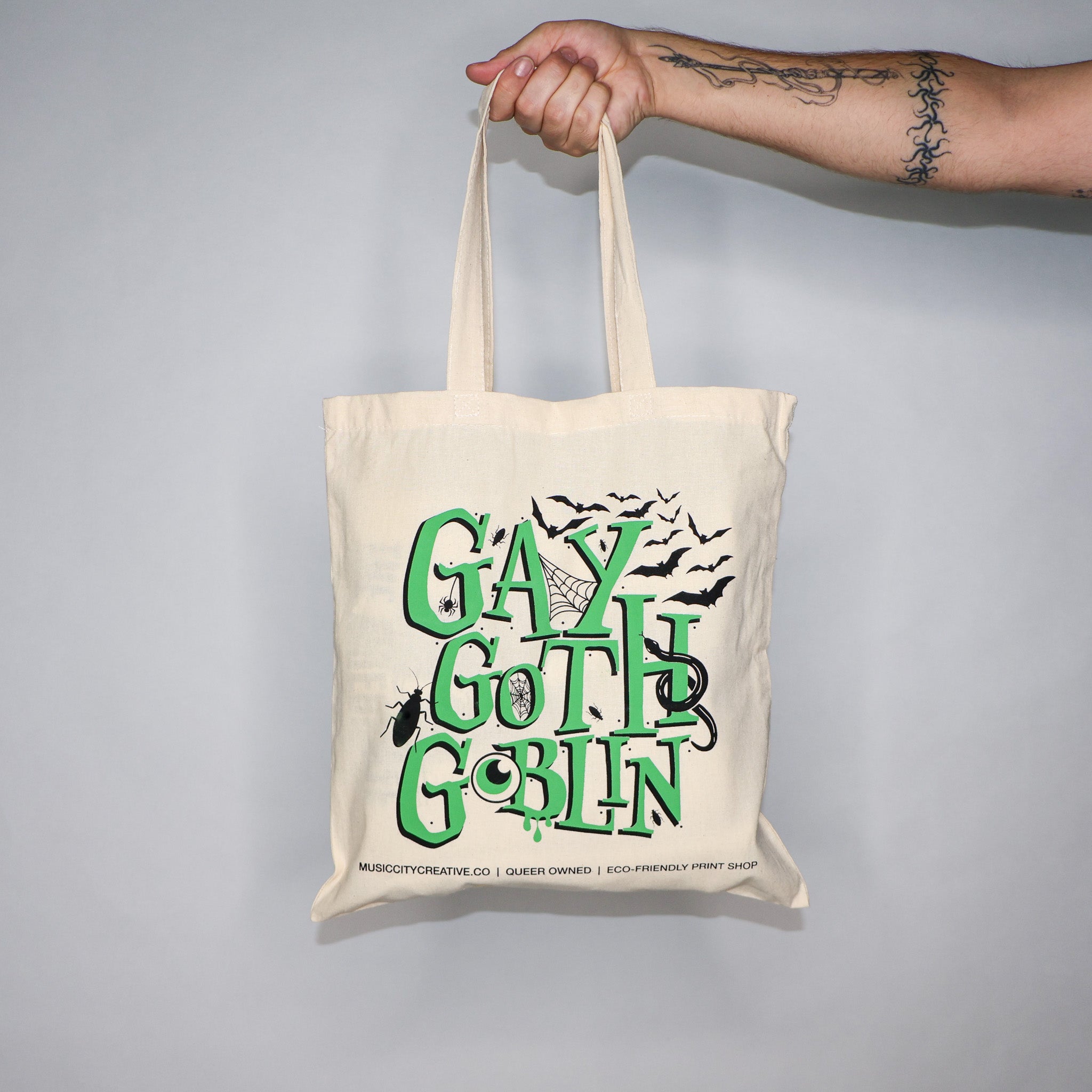 Gay Goth Goblin Tote